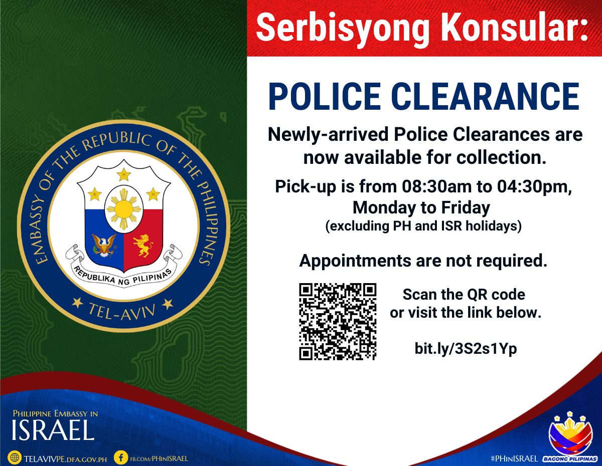 2025 POLICE CLEARANCE